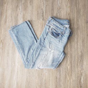 American Eagle Artist Crop Jeans Size 6